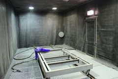 Shot blasting of sheet