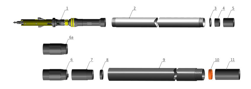 WIRELINE P CORE BARREL
