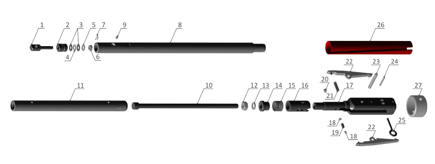 WIRELINE P OVERSHOT ASSEMBLY