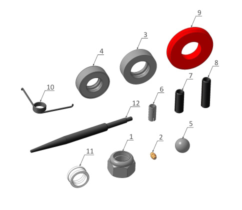 WIRELINE H HEAD SPARE PARTS KIT