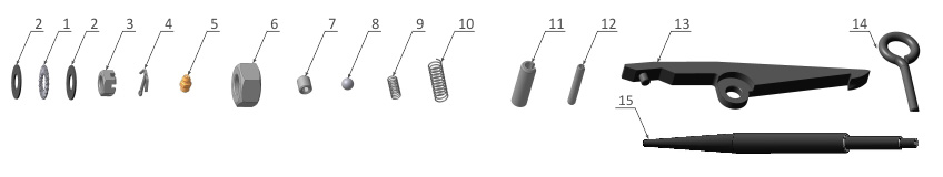 WIRELINE P OVERSHOT SPARE PARTS KIT